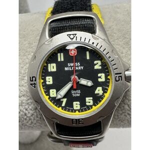 Swiss Military 0921091 New Battery Ladies Watch 30MM 7" Swiss Made L42